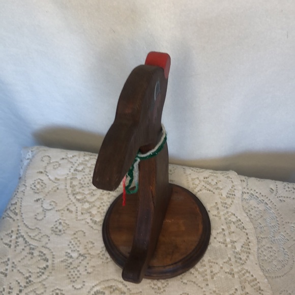 Vintage Rudolph the Red Nosed Reindeer handmade wood piece. - Picture 6 of 6